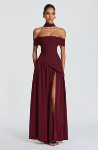 Vestido Maxi Bardot Xenia