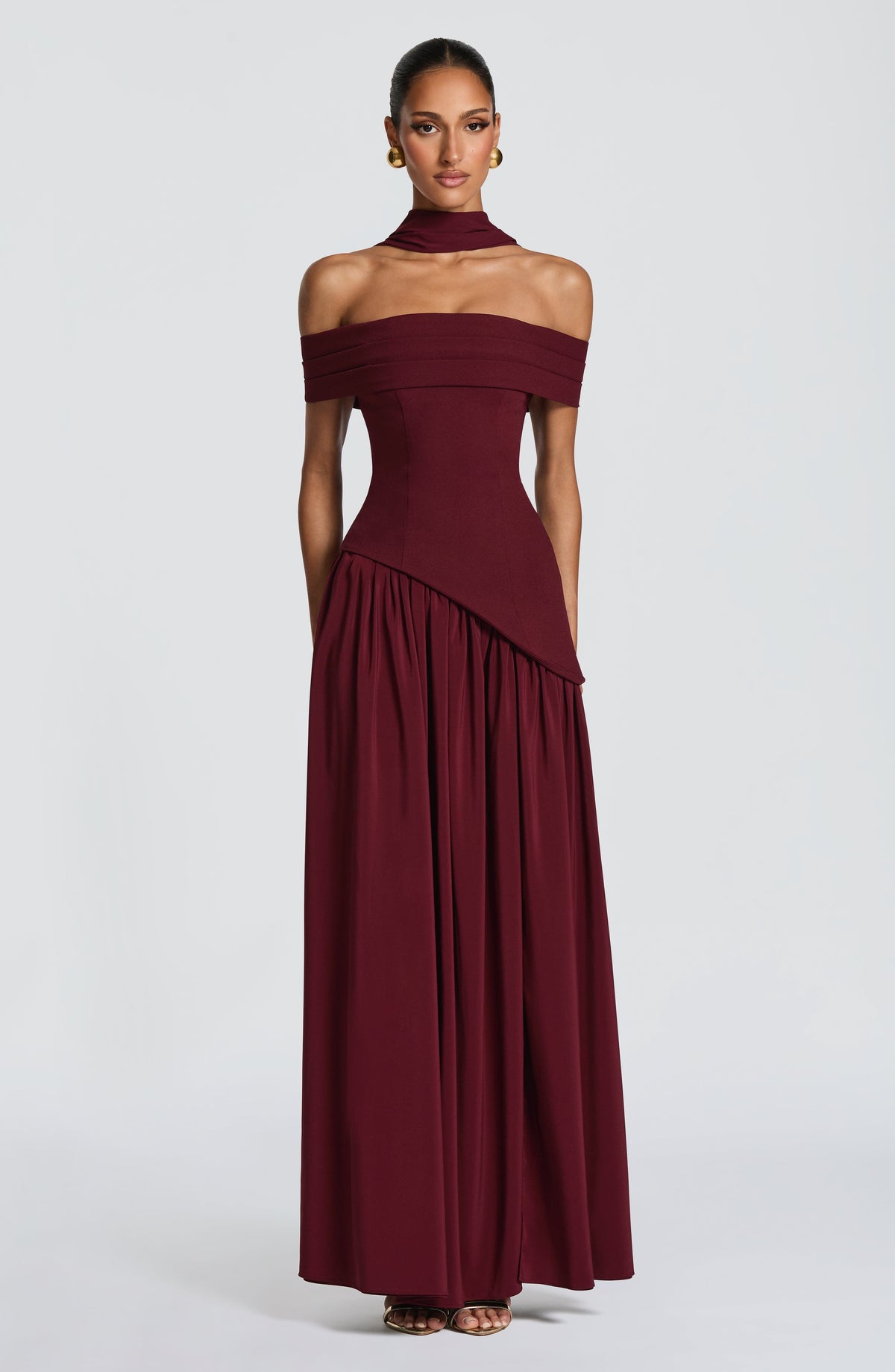 Vestido Maxi Bardot Fatima