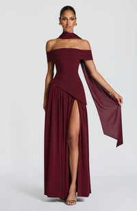 Vestido Maxi Bardot Fatima