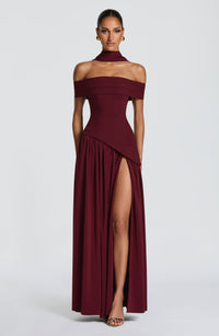 Vestido Maxi Bardot Xenia