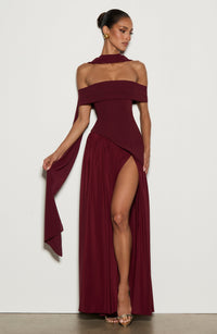 Vestido Maxi Bardot Fatima