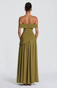 Vestido Maxi Bardot Sonia