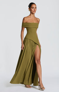Vestido Maxi Bardot Sonia
