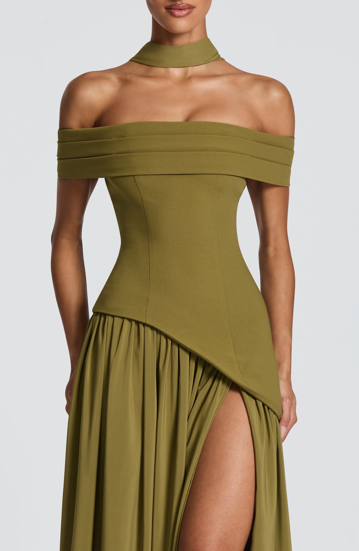 Vestido Maxi Bardot Xenia