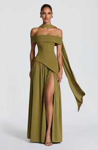 Vestido Maxi Bardot Sonia