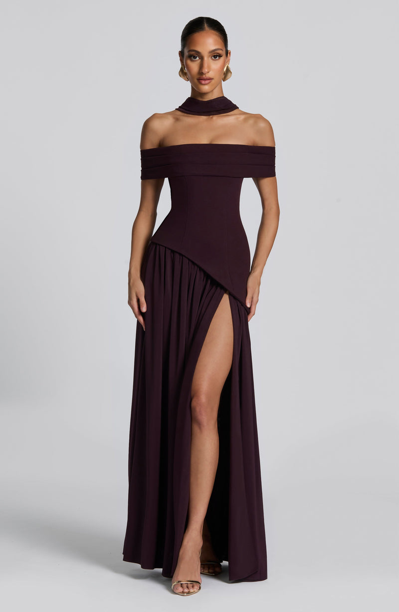 Vestido Maxi Bardot Xenia