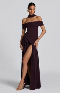 Vestido Maxi Bardot Xenia