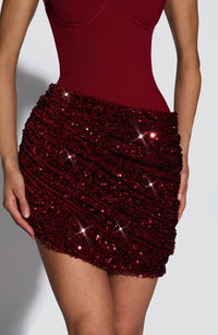 Vestido Mini con Brillo Celia