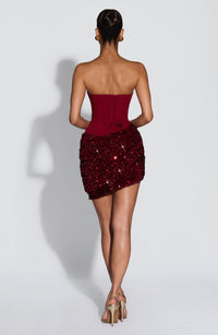 Vestido Mini con Brillo Celia