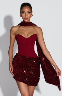 Vestido Mini con Brillo Celia
