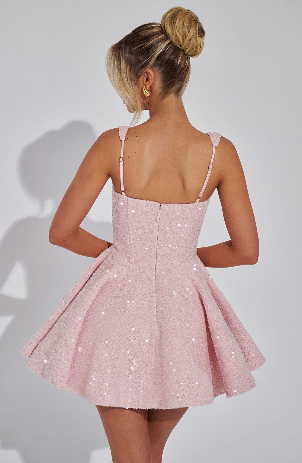 Vestido Mini con Brillo Patricia