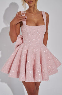 Vestido Mini con Brillo Patricia