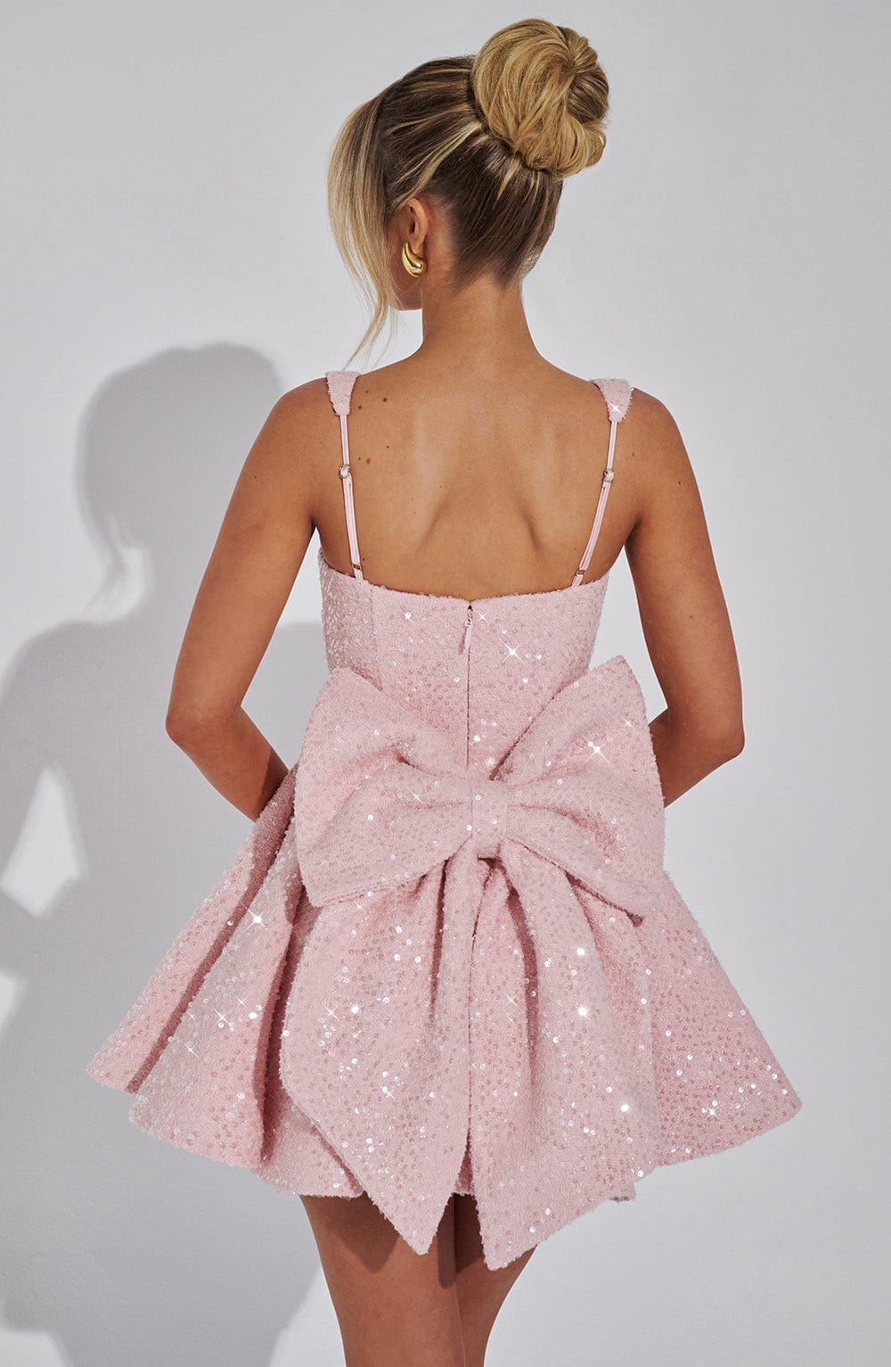 Vestido Mini con Brillo Patricia