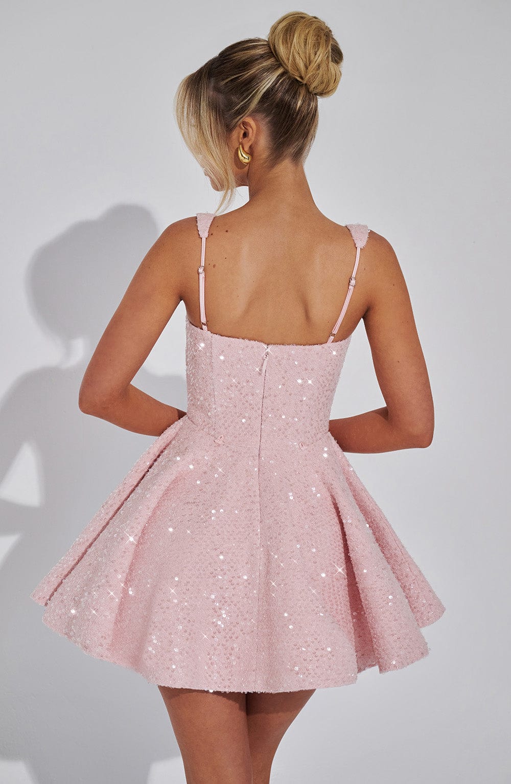 Vestido Mini con Brillo Patricia