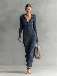 Vestido Maxi de Punto Lea