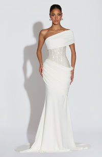 Vestido Maxi Bardot Carlota Yolanda
