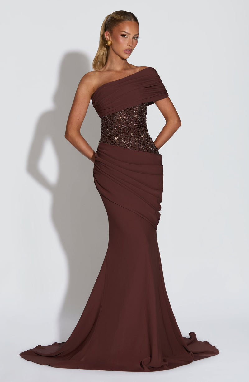 Vestido Maxi Bardot Carlota Ivana
