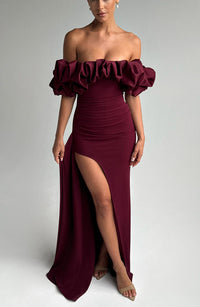 Vestido Maxi Bardot Marta
