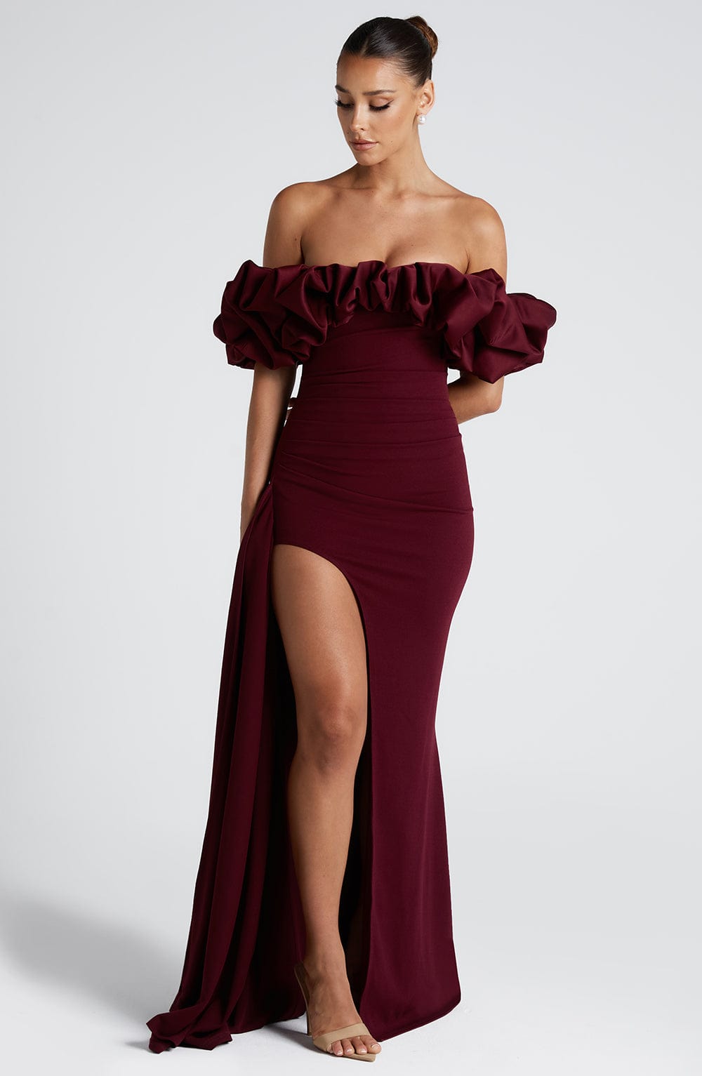 Vestido Maxi Bardot Sara