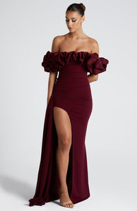 Vestido Maxi Bardot Sara