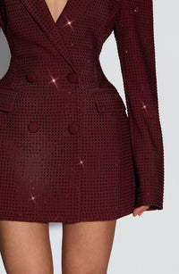 Vestido Mini con Brillo Yolanda