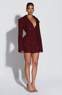 Vestido Mini con Brillo Yolanda