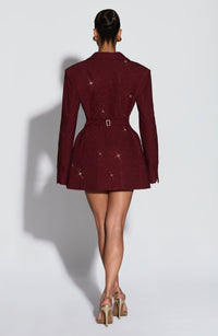 Vestido Mini con Brillo Yolanda