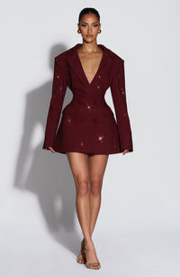 Vestido Mini con Brillo Yolanda