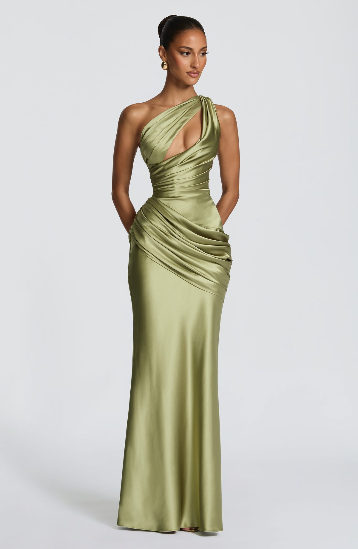 Vestido Maxi Asimétrico Bianca
