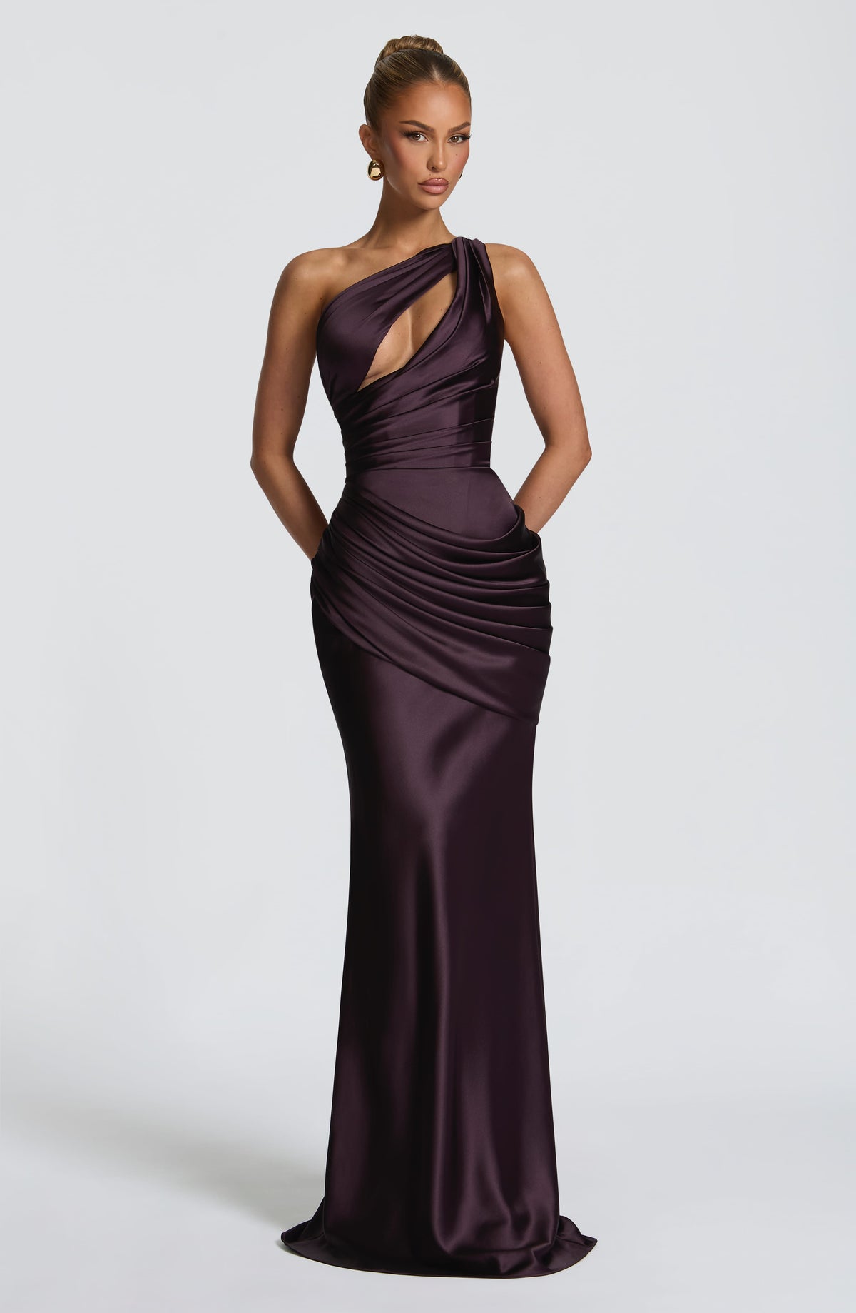Vestido Maxi Asimétrico Bianca