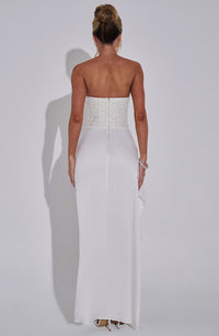Vestido Maxi con Brillo Cira