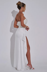 Vestido Maxi con Brillo Cira