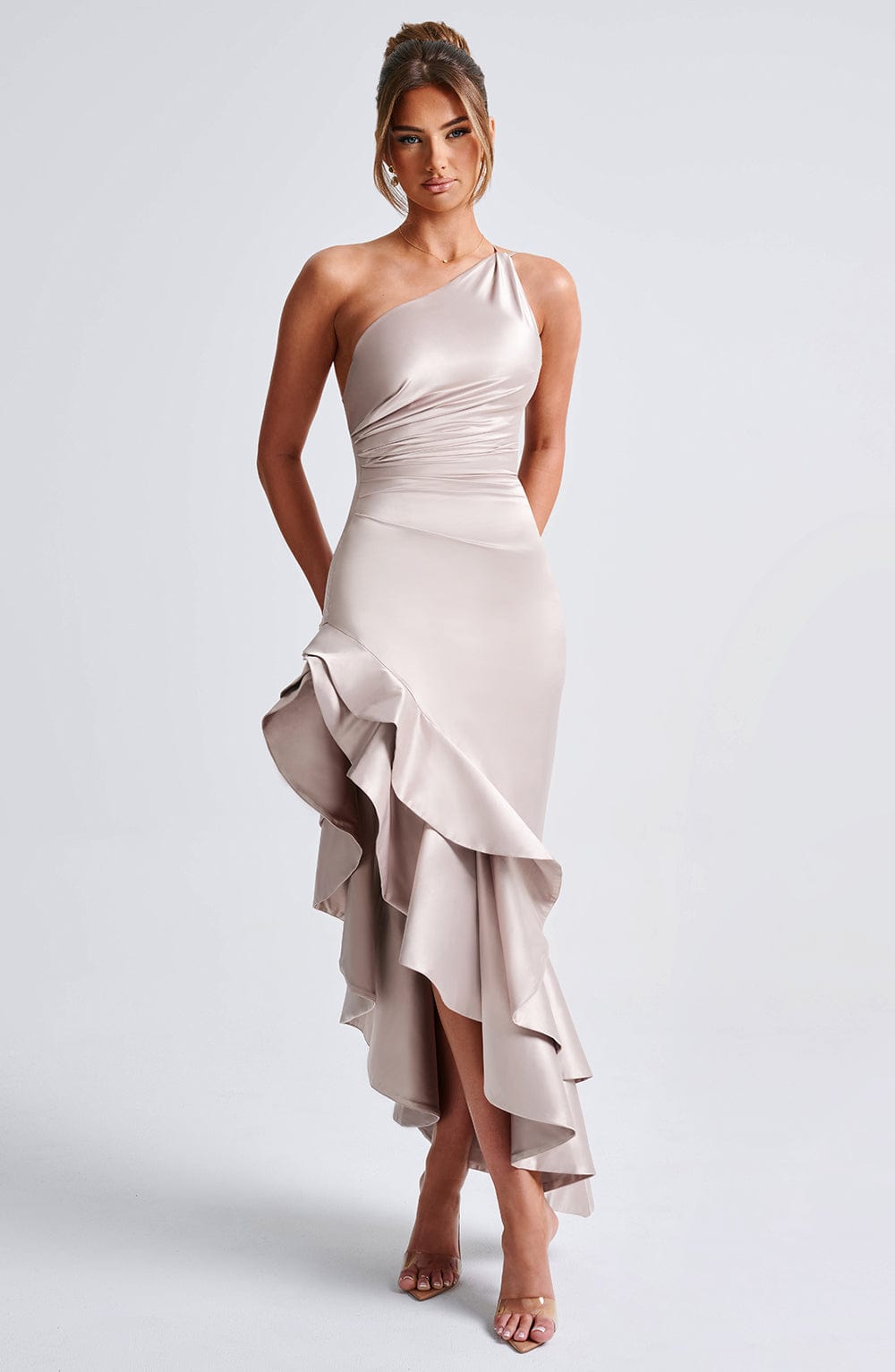Vestido Maxi Asimétrico Ángela Ariana