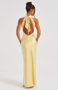 Vestido Maxi de Cuello Alto Naiara