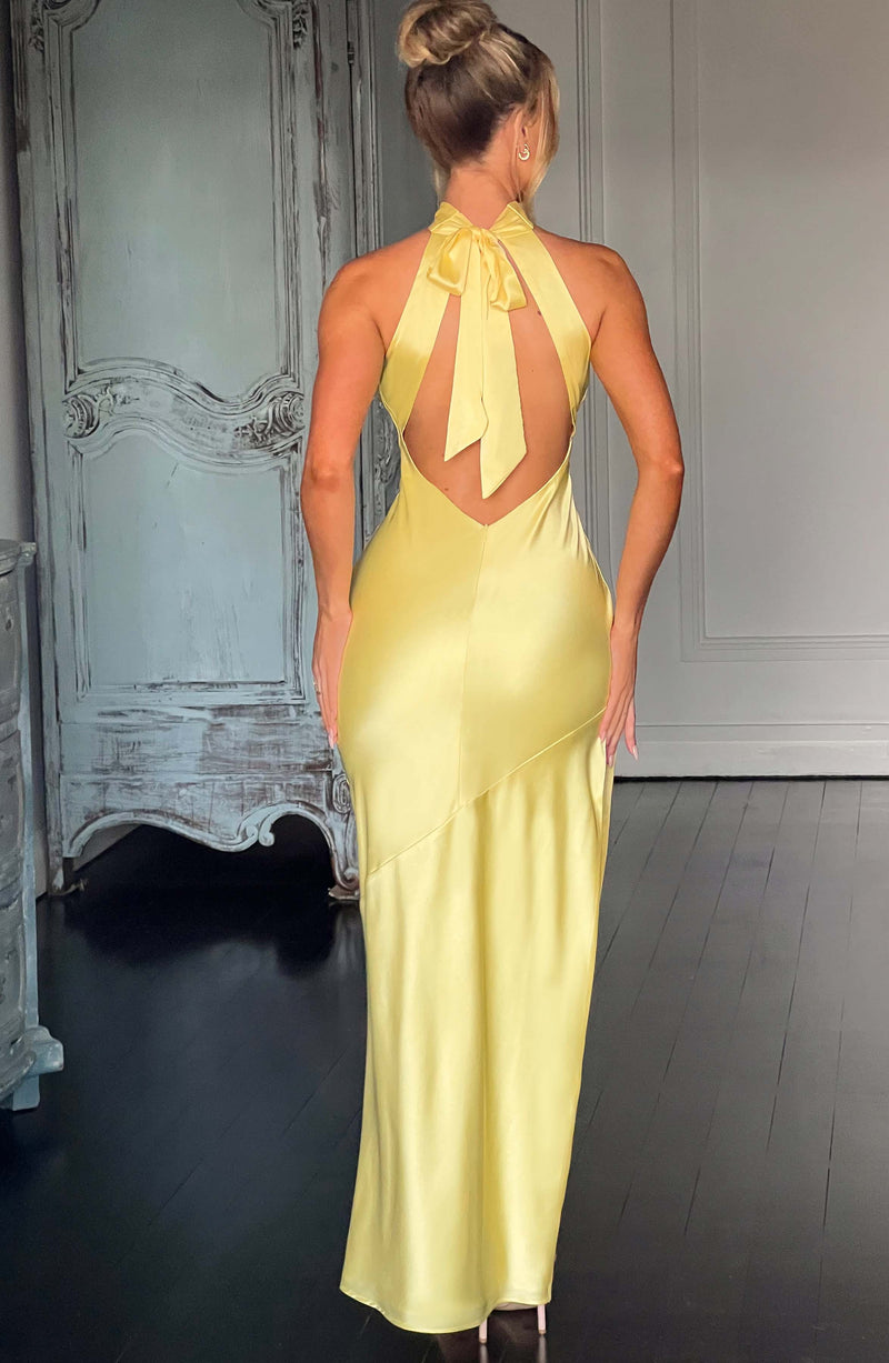 Vestido Maxi de Cuello Alto Naiara