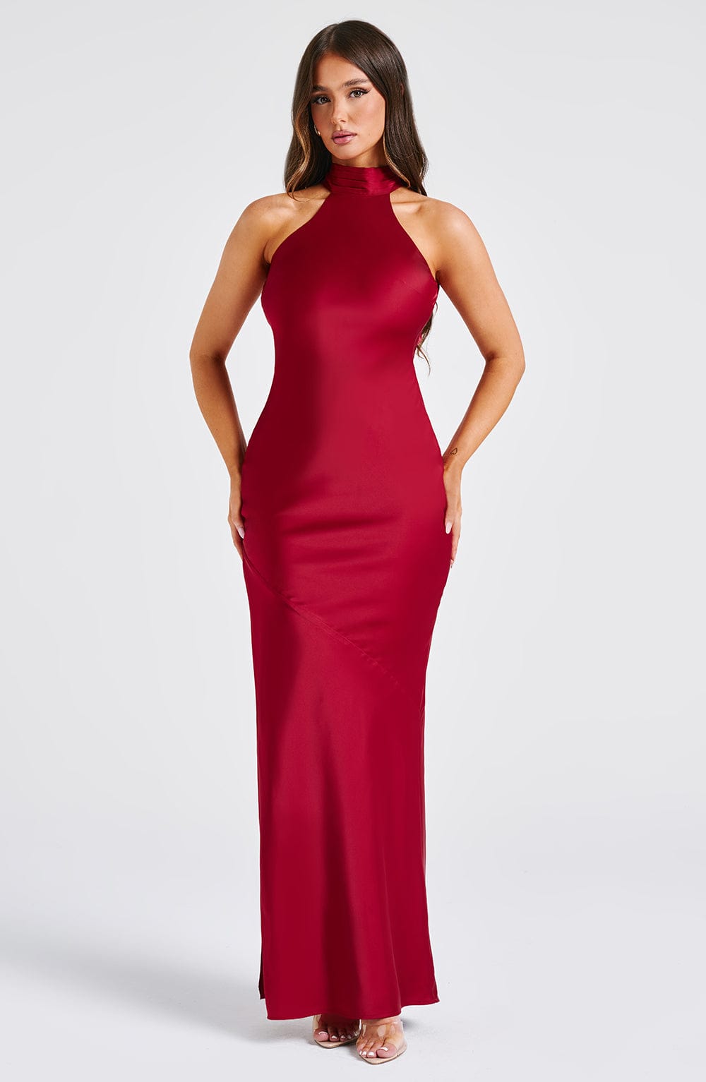 Vestido Maxi de Cuello Alto Naiara