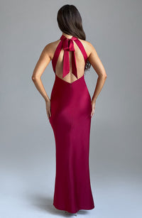 Vestido Maxi de Cuello Alto Naiara