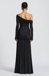 Vestido Maxi Asimétrico Leonor Silvia