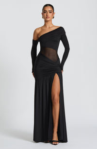 Vestido Maxi Asimétrico Leonor Silvia