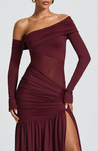 Vestido Maxi Asimétrico Leonor Silvia