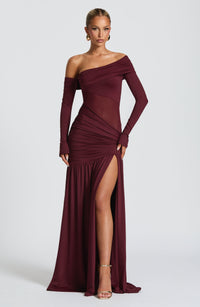 Vestido Maxi Asimétrico Leonor Silvia