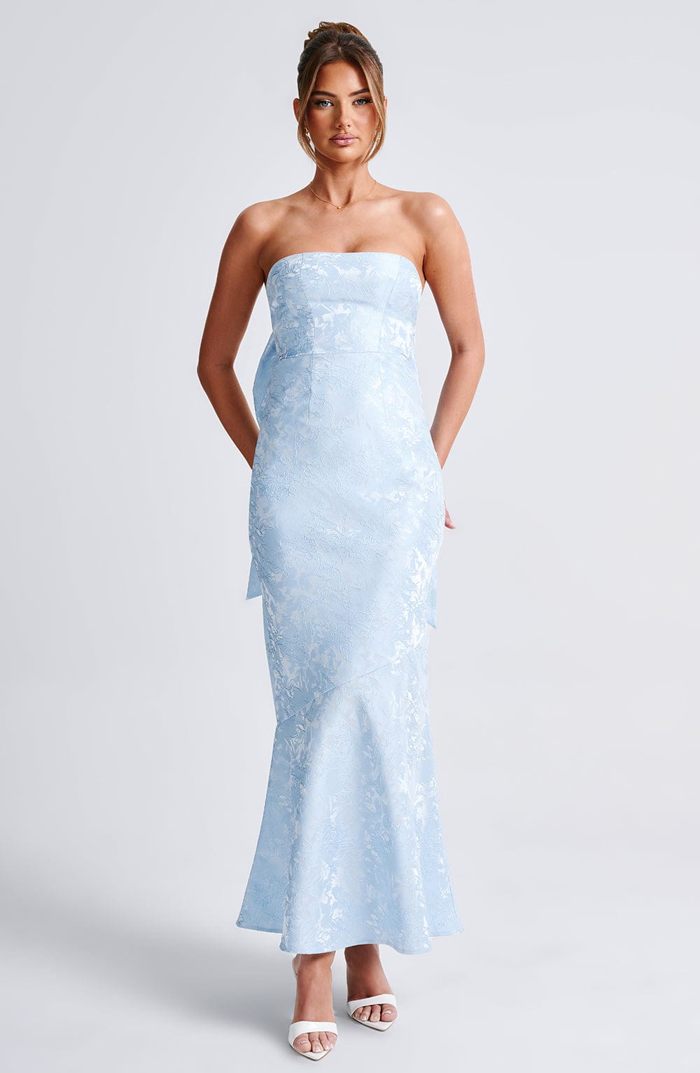 Vestido Maxi con Lazo Silvia