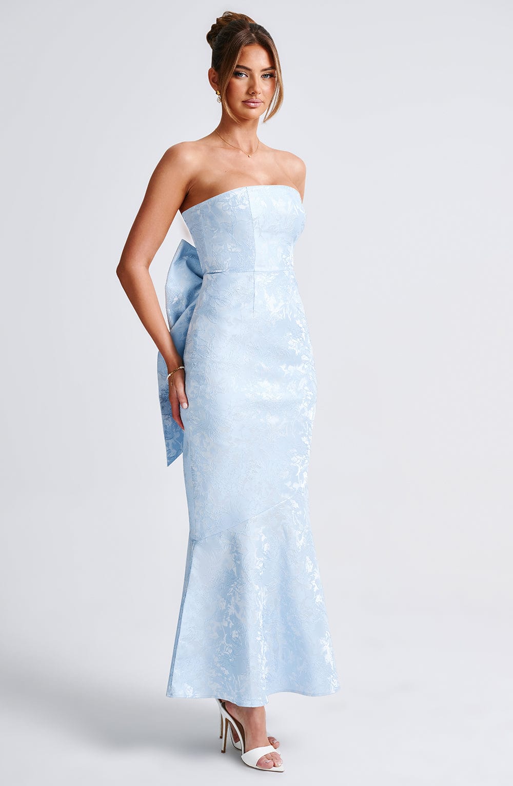 Vestido Maxi con Lazo Silvia