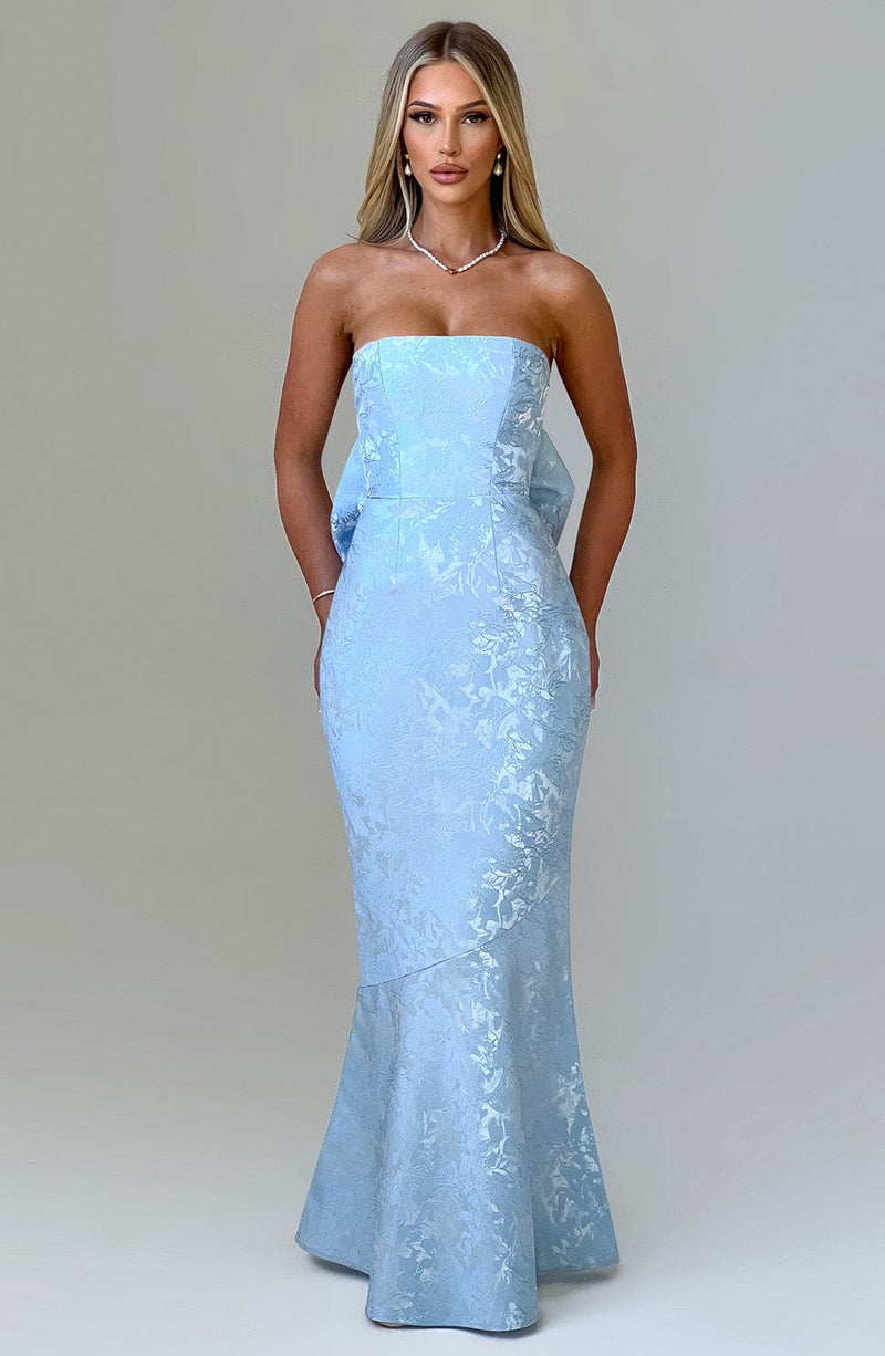 Vestido Maxi con Lazo Silvia
