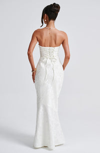 Vestido Maxi con Lazo Silvia