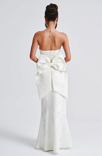 Vestido Maxi con Lazo Martina