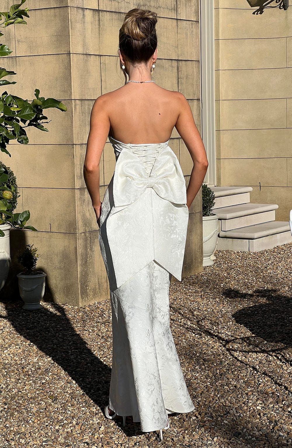 Vestido Maxi con Lazo Silvia