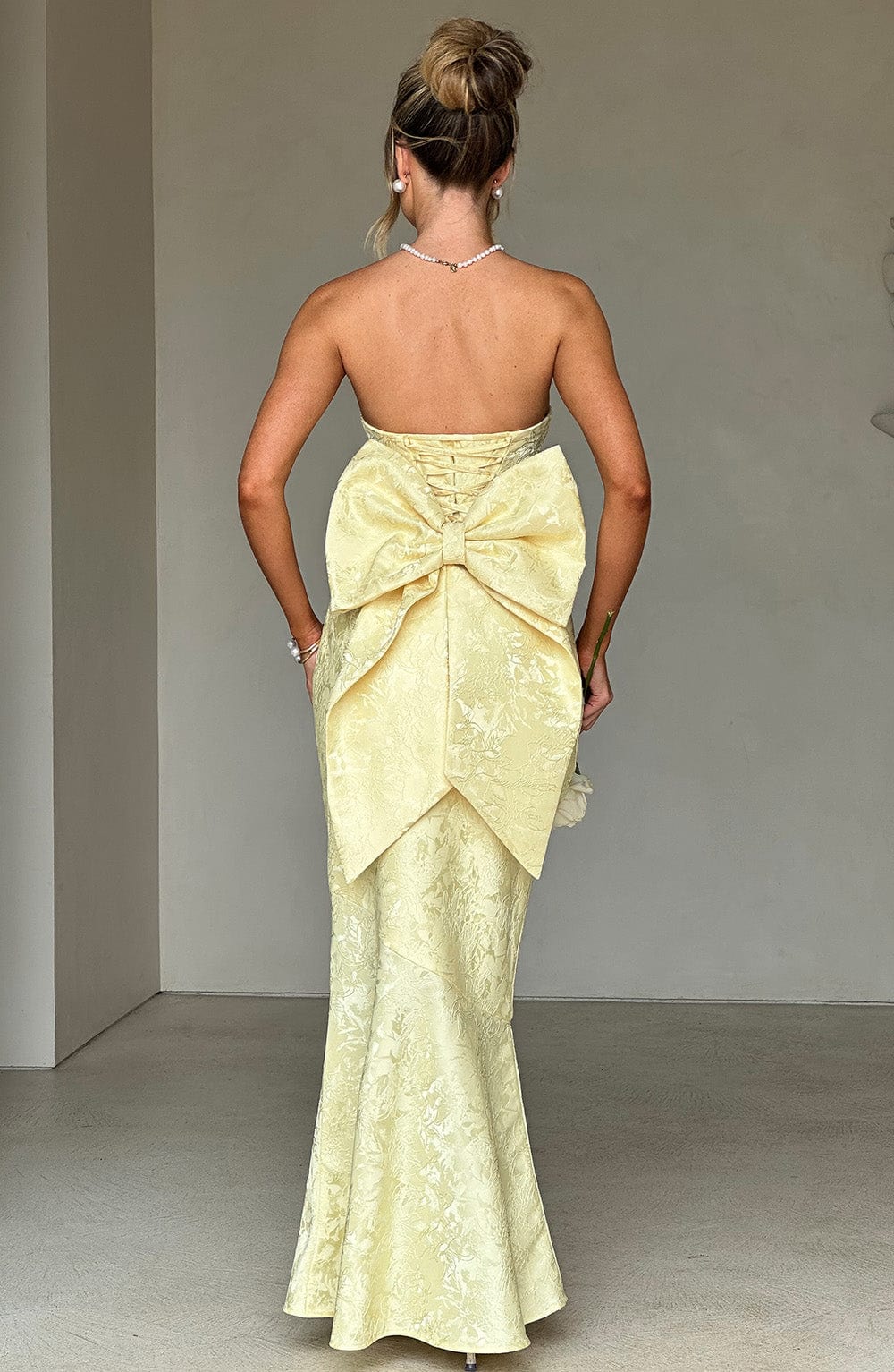 Vestido Maxi con Lazo Silvia