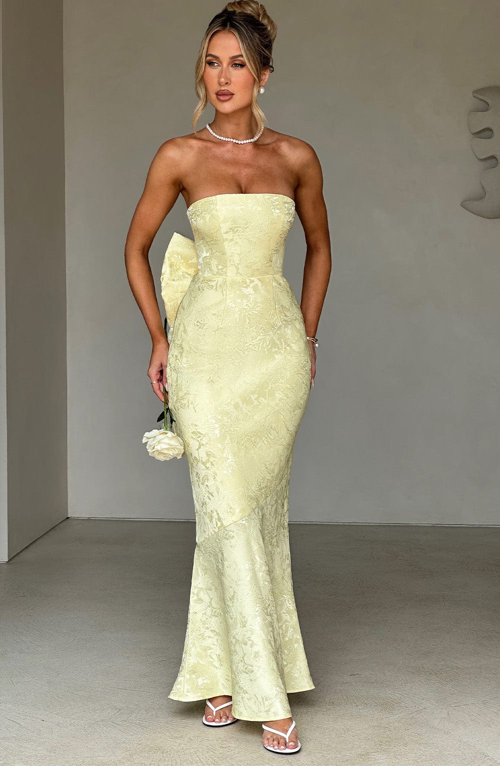 Vestido Maxi con Lazo Martina