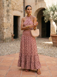 Conjunto Dos Piezas Cuello Halter